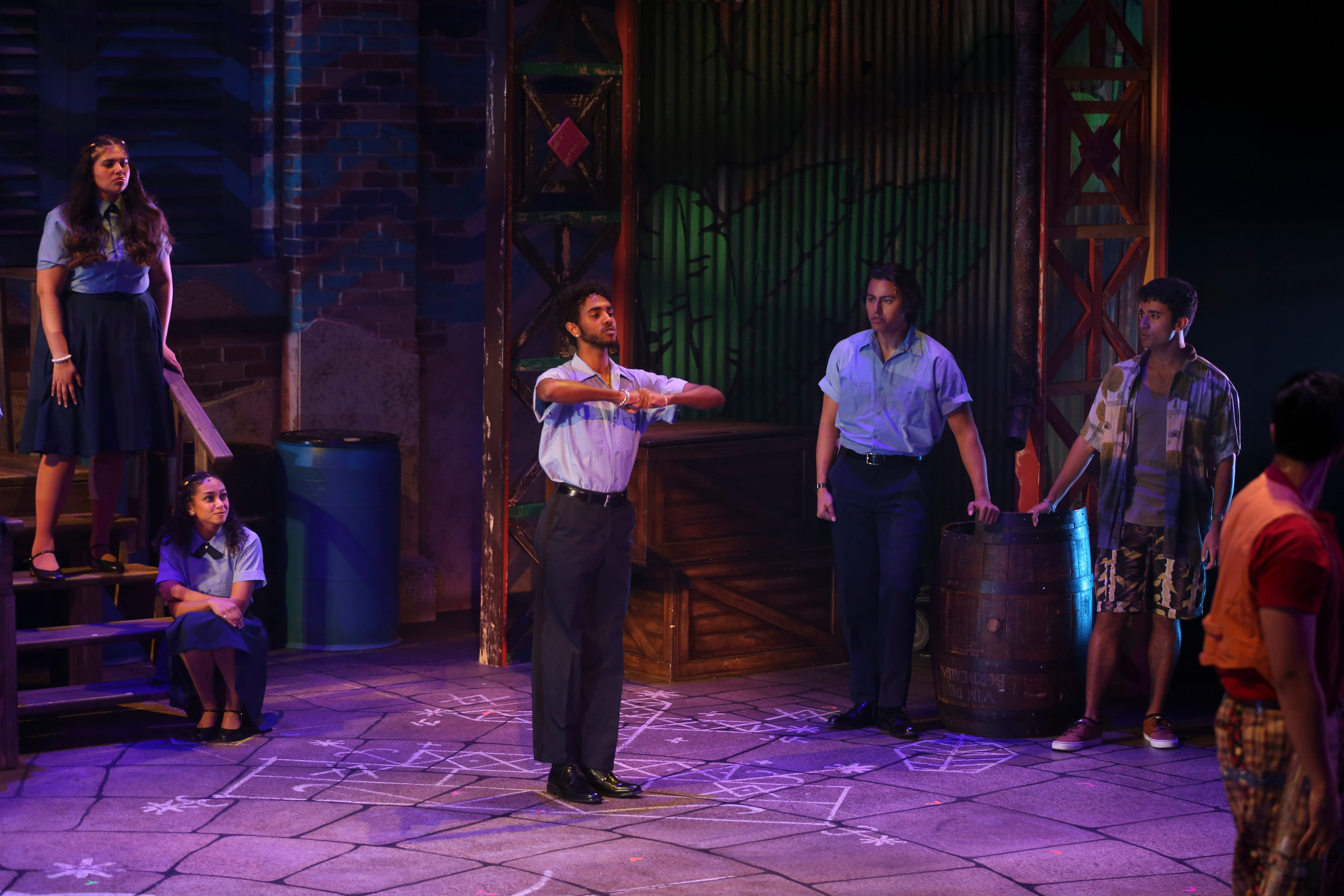 Ensemble in Once On This Island @ CCM